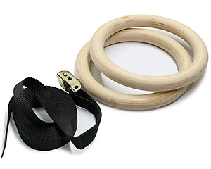 Vòng Treo Gỗ Tập Gym Gymnastic Rings Cleacco 