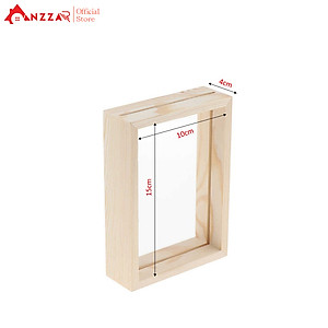 Khung ảnh để bàn kích thước, khung ảnh trang trí Anzzar loại 4cm