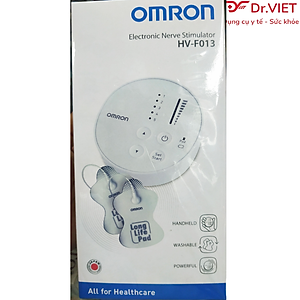 Máy massage xung điện Omron HV-F013 Chính hãng-Giúp giảm đau cơ và khớp với 5 chế độ massage mọi lúc mọi nơi