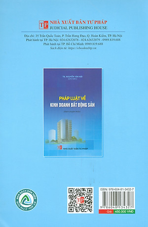 Pháp luật về kinh doanh bất động sản (Sách chuyên khảo)