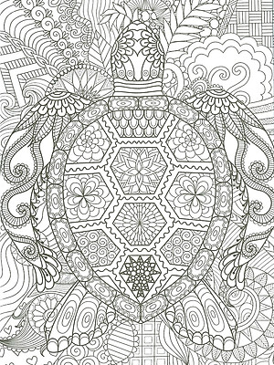 Sách Tô Màu Người Lớn - THẾ GIỚI ĐẠI DƯƠNG: Tô Màu Cho Cuộc Sống Bình Yên Và Thư Giãn (Adult Colouring Book - Ocean: Colouring For Peace And Relaxation)