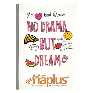 Vở Haplus NewDay Kẻ Ngang 120 Trang 6317 (Mẫu Bao Bì Là Ngẫu Nhiên)