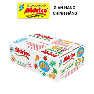 Rau Câu Hương Vị Trái Cây Bidrico ( Thùng 12 túi 470g )