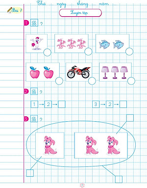Sách Vở Ô Li Bài Tập Toán Lớp 1 Quyển 1 (Biên Soạn Theo Chương Trình Mới)