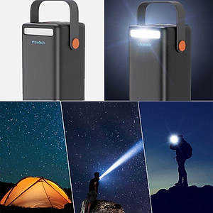 Pin sạc dự phòng Choetech B664 dung lượng siêu khủng 50000mAh công suất 65W (Hàng chính hãng)