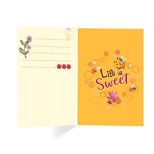 Thiệp Bee Happy