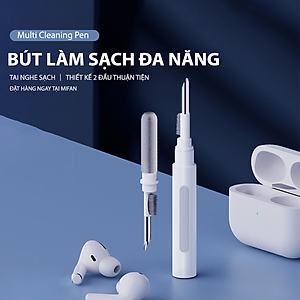 Dụng cụ vệ sinh tai nghe Bluetooth/True Wireless TW / Pro 1/2 đa năng dạng bút - Hàng nhập khẩu