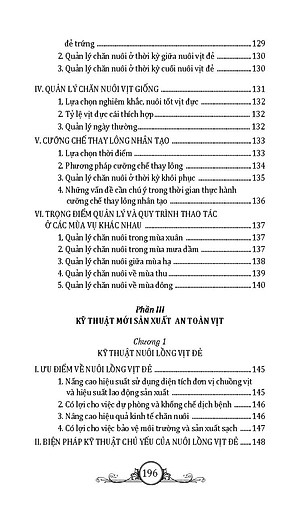 Sách Kỹ Thuật Nuôi Vịt Khoa Học An Toàn Và Hiệu Quả