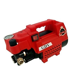 Máy rửa xe và xịt rửa đa năng GDV QXJ04-2 có chỉnh áp tặng kèm đầy đủ phụ kiện - Màu Ngẫu Nhiên - Hàng Chính Hãng