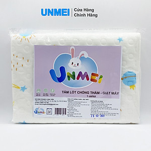 Tấm lót chống thấm trải giường 2 lớp Baby Unmei - 50x70cm (1 Cái/Bịch) Tấm Lót chống Thấm cho Bé