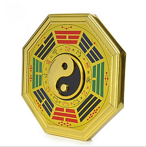 Gương bát quái âm dương size trung