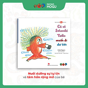 Truyện Ehon bé 3-4-5 tuổi - Cô cá Seitouchi Taiko muốn đi dự tiệc