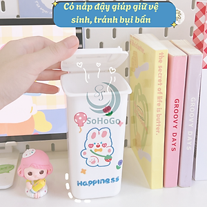 Hộp Đựng Mini Kiểu Thùng Rác Cute -Thùng Rác Mini Trang Trí Đa Năng