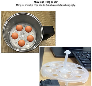 Nồi Điện Đa Năng Lock&Lock EJP116BLK (0.8 Lít) - Hàng Chính Hãng