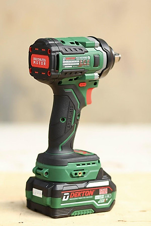 COMBO Máy siết bu lông dùng pin 21V Dekton M21-IW550PRO KÈM 1 PIN M21-B3000 + 1 SẠC M21-S20 DEKTON - KM_T8 -HÀNG CHÍNH HÃNG