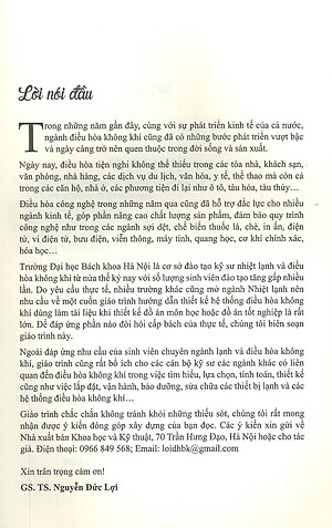 Hướng Dẫn Thiết Kế Hệ Thống Điều Hòa Không Khí (In lần thứ sáu có bổ sung và sửa chữa) - Nguyễn Đức Lợi (Tái bản 2024)