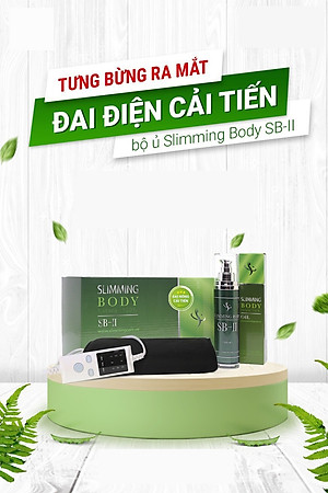 Bộ Ủ Nóng Tan Mỡ SLIMMING BODY 2 hỗ trợ giảm mỡ Bụng , Đùi Hiệu Quả - Bản cải tiến 2021