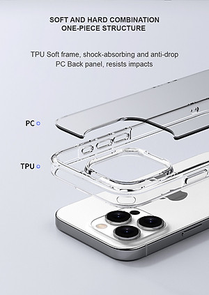 Ốp dẻo trong phong cách mới dành cho iPhone 17 / 17 Air / 17 Pro / 17 Pro Max - Hàng chính hãng