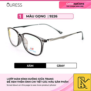 GỌNG KÍNH TR90 PHỐI CÀNG HỢP KIM CAO CẤP BỀN ĐẸP THỜI TRANG – HÀNG CHÍNH HÃNG TRHK 9226