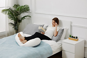 Gối đa năng Unilove - 7 in 1 Hopo cho mẹ bầu và em bé )Gối bầu, gối chống trào ngược, gối cho bé bú...)