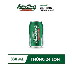 Bia Trúc Bạch - Thùng 24 lon 330ml