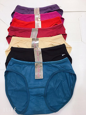 combo 10 chiếc quần lót cotton nữ dáng cơ bản