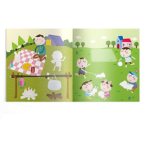 Sách Chuyến dã ngoại của mèo mun - Sticker IQ