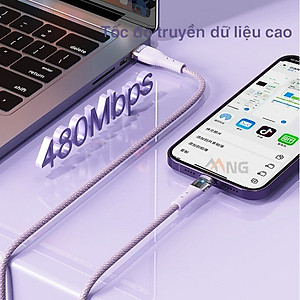 Dây cáp sạc nhanh 3 in 1 Rockspace G20 dây dù, sạc 3 thiết bị cùng lúc - Hàng chính hãng bảo hành 12 tháng