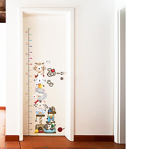 Decal dán tường đo chiều cao SK9332