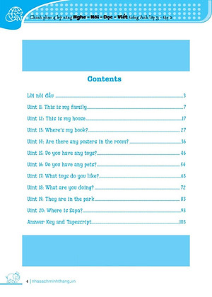 Sách Chinh Phục 4 Kỹ Năng Tiếng Anh Nghe - Nói - Đọc - Viết (Lớp 3 - Tập 2)