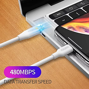 Adapter Củ Sạc 33W PPS/ PD 30W / QC 3.0 1 Cổng Type C 1 Cổng USB Nhỏ Gọn CHOETECH PD5006 Sạc Nhanh iPhone, iPad, Samsung - Hàng Chính Hãng