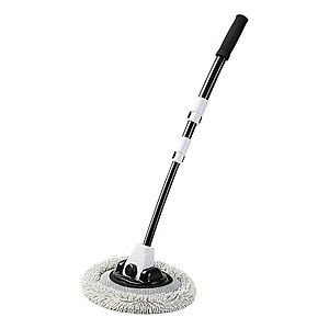 Chổi Vệ Sinh Rửa Xe Ô Tô - Cây Lau Nhà Đặc Biệt Dạng Ống Lồng Ba Phần | Dụng Cụ Rửa Xe Làm Sạch Bằng Sợi Chenille