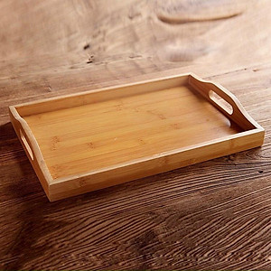 Bộ ấm trà thủy tinh tay vồng kèm khay 600ml