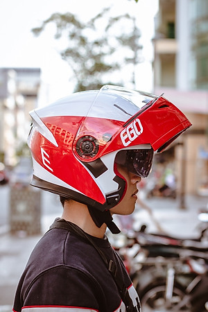 MŨ BẢO HIỂM FULLFACE LẬT HÀM EGO E-9 - GARA20