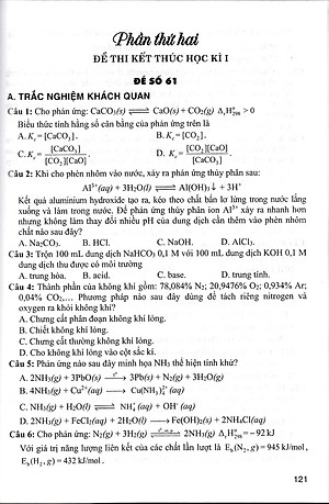 Tuyển Tập Đề Kiểm Tra Môn Hóa Học 11 (Dùng Chung Cho Các Bộ SGK Hiện Hành) 	_HA
