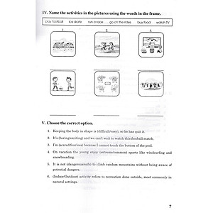 Sách - Bài Tập Tiếng Anh 7 Dùng Kèm Sách Giáo Khoa Tiếng Anh 7 (Bám Sát SGK Cánh Diều I-Learn Smart World) 