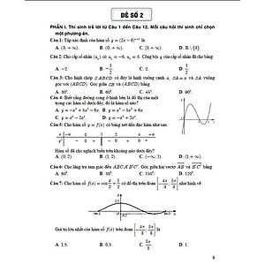 Sách - Bộ đề ôn tập thi tốt nghiệp THPT môn toán (thích hợp dùng cho các kì thi đánh giá năng lực) - HA