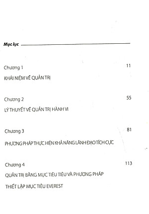 Sách Cẩm Nang Quản Trị Điều Hành - Quản Trị Vi Mô