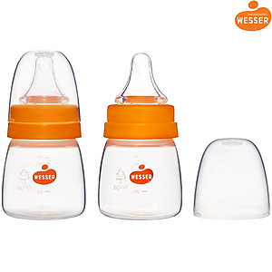Combo 3 Bình Sữa Wesser PP 60ml, 140ml và 250ml (Giao màu ngẫu nhiên)