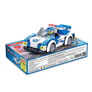 Ghép hình CRESTA DK81064 lực lượng cảnh sát - xe cứu hộ 146 chi tiết