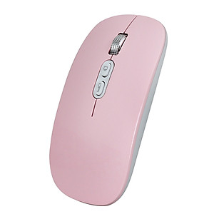 Chuột bluetooth PIXLINK P103BL 2 chế độ sạc pin siêu mỏng không gây tiếng ồn chuyên dùng cho Máy tính, pc, Laptop, Tivi Hàng Chính Hãng