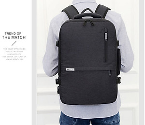 Balo du lịch tích hợp công nghệ cao cấp phong cách mới 15,6"