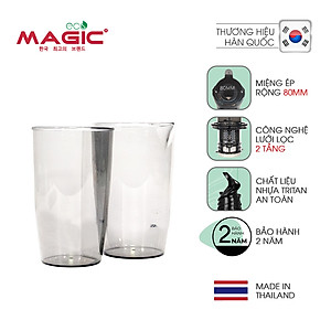 Máy ép tốc độ chậm miệng rộng thế hệ mới Magic Eco AC-139 - Hàng chính hãng
