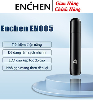 Máy tỉa lông mũi Enchen EN005 Bỏ túi tiện lợi Dễ dàng làm sạch nhanh - Hàng chính hãng