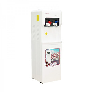 Cây nước nóng lạnh Nhật Bản Fujihome WD5320E khóa vòi nóng, máy nước uống nóng lạnh mini tự ngắt tiết kiệm điện - Hàng Chính hãng