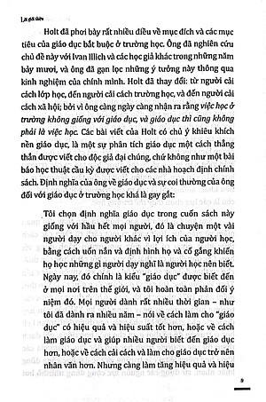 Thay Vì Giáo Dục