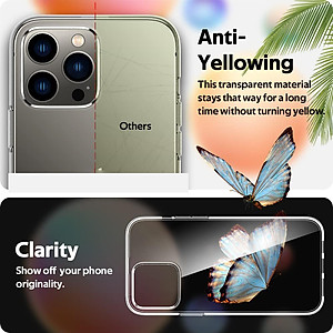 Ốp lưng silicon dẻo cho iPhone 14 / 14 Plus / 14 Pro / 14 Pro Max hiệu Ultra Thin trong suốt mỏng 0.6mm độ trong tuyệt đối chống trầy xước - Hàng nhập khẩu