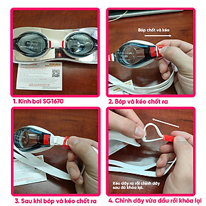 Kính bơi chống tia UV , Chống sương mù , bảo vệ mắt YESURE Cleacco, Dây đeo được làm 100% silicone mềm mại, thoải mái, dành cho vận động viên chuyên nghiệp hoặc người có sở thích đi bơi - Hàng Chính Hãng