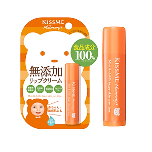 Kem Dưỡng Môi Cấp Ẩm Dành Cho Bé Từ 06 Tháng Tuổi Và Làn Da Nhạy Cảm Kissme Mommy Lip Cream N (2.5 G)