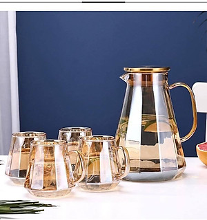 BÌNH ĐỤNG NƯỚC UỐNG THỦY TINH CHỊU NHIỆT CAO CẤP - ( GIAO NGẪU NHIÊN )ANTH683